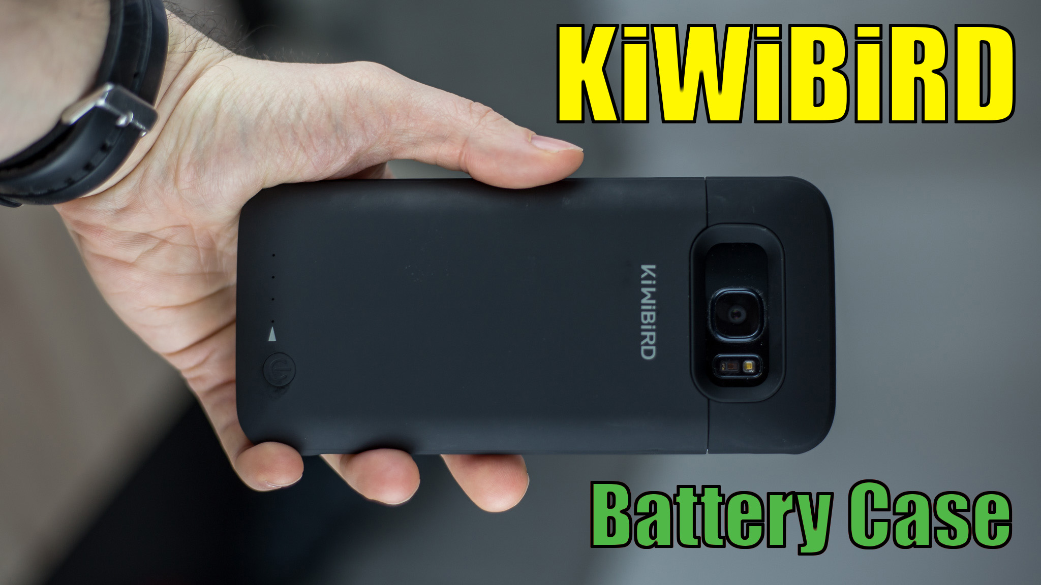 Im Test: KiWiBiRD 5000mAh Slim Galaxy S7 Edge Battery Case