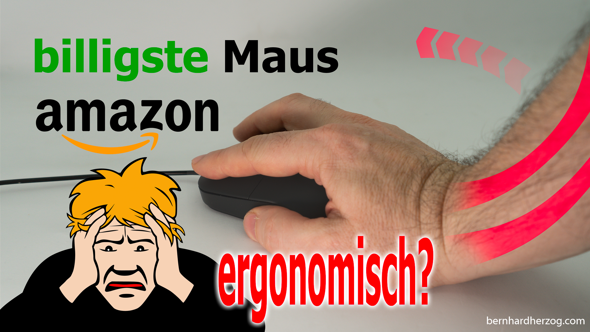 Die billigste Maus 🐁 von Amazon – ist sie ergonomisch?