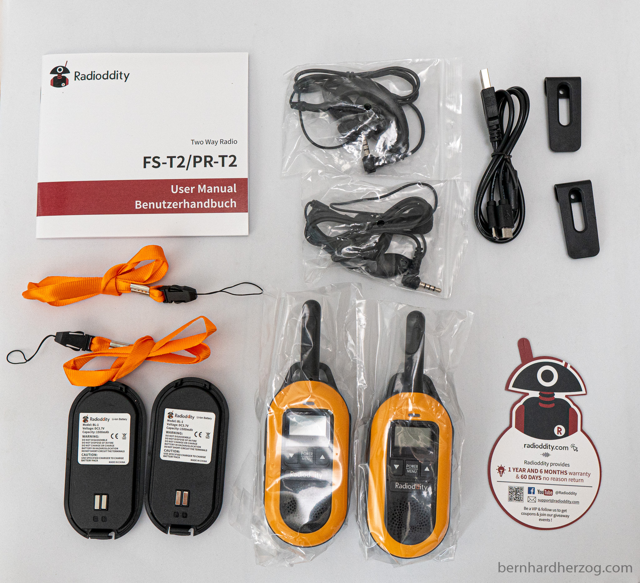 Retevis RT628 Talkie Walkie Enfants Rechargeable, 1000mAh Batteries Li